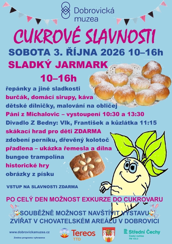 Plakát Cukrové slavnosti 2026
